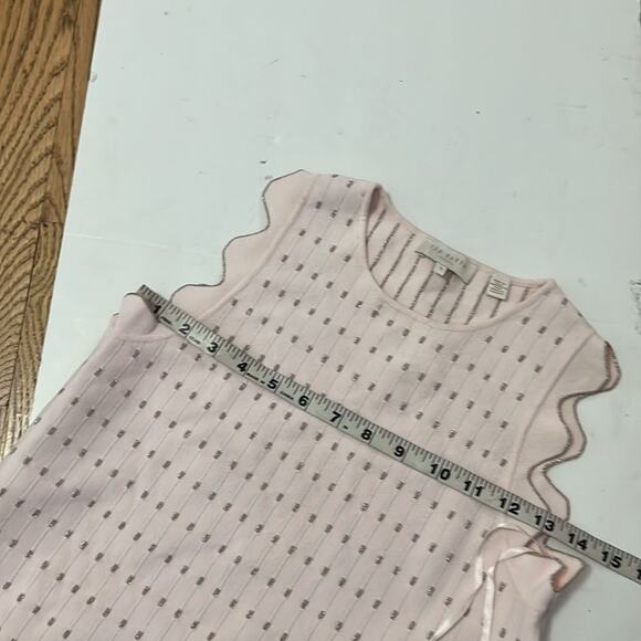 TED BAKER LONDON RELIOA METALLIC JACQUARD KNIT SHIFT DRESS SIZE 1 US 4 - Picture 8 of 8